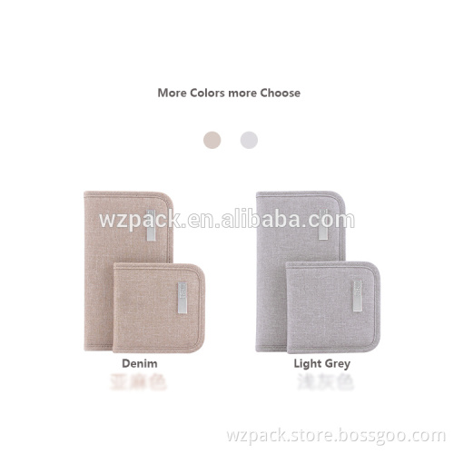 New Arrival Hot Selling Teenage RFID OEM Denim Long Wallet Jean Card Holder Travel Wallet Travel Ticket Wallets Change Purse